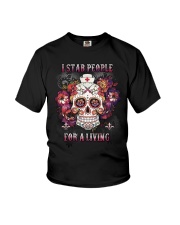 I stab people for a living Youth T-Shirt tile