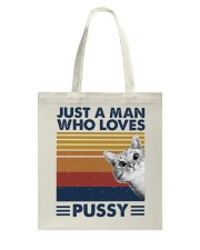 Just a man who loves Tote Bag tile
