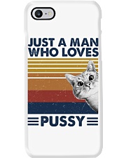 Just a man who loves Phone Case tile