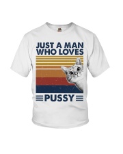 Just a man who loves Youth T-Shirt tile