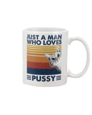 Just a man who loves Mug tile