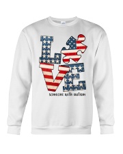 Love America Crewneck Sweatshirt front