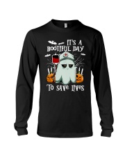 It's a bootiful day to save lives Long Sleeve Tee tile