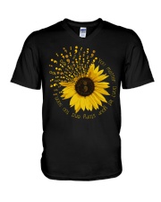 You matter Don't let your story end too soon V-Neck T-Shirt tile