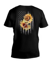 American Flag V-Neck T-Shirt tile