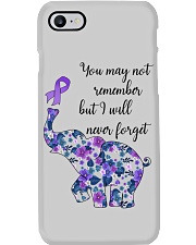 You may not remember but I will never forget Phone Case tile