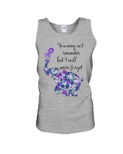 You may not remember but I will never forget Unisex Tank tile