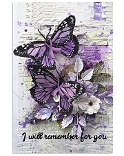 I will remember for you 11x17 Poster front