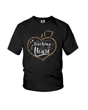 Teaching is a work of heart Youth T-Shirt tile