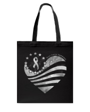 American flag heart Tote Bag tile