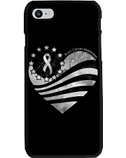 American flag heart Phone Case tile