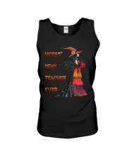 Nicest mean teacher ever Unisex Tank tile