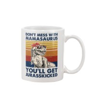 Don't mess with mamasaurus Mug tile