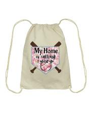 My home is calling I must go Drawstring Bag tile