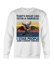 That's what I do Crewneck Sweatshirt tile