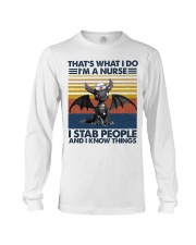 That's what I do Long Sleeve Tee tile