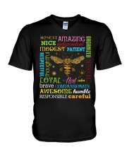 Growth Mindset V-Neck T-Shirt tile