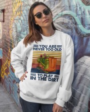 You are never too old Crewneck Sweatshirt lifestyle-unisex-sweatshirt-front-3