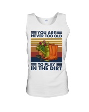 You are never too old Unisex Tank tile