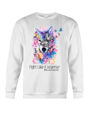 Fight like a warrior Crewneck Sweatshirt front