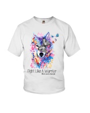 Fight like a warrior Youth T-Shirt tile