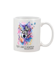 Fight like a warrior Mug tile