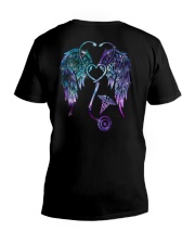 Nurse wings V-Neck T-Shirt tile