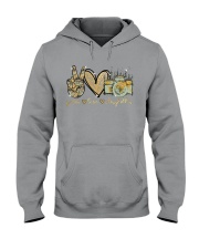 Peace love storyteller Hooded Sweatshirt tile