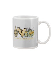 Peace love storyteller Mug tile