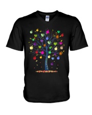 Grow kindness Kindness Day V-Neck T-Shirt tile