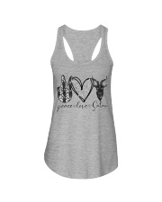 Peace Love Satan Ladies Flowy Tank tile