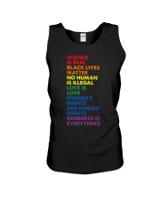 Science is real Unisex Tank tile