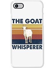 The goat whisperer Phone Case tile