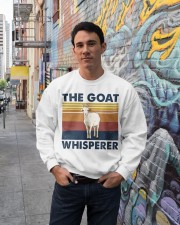 The goat whisperer Crewneck Sweatshirt lifestyle-unisex-sweatshirt-front-2