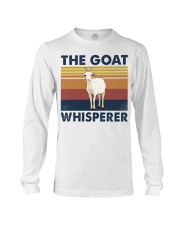The goat whisperer Long Sleeve Tee tile