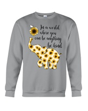 In a world where you can be anything be kind Crewneck Sweatshirt tile