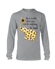 In a world where you can be anything be kind Long Sleeve Tee tile