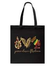 Peace Love Melanin Tote Bag tile