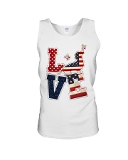 Love America Unisex Tank tile