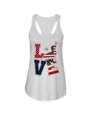Love America Ladies Flowy Tank tile
