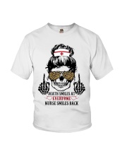 Death smiles at everyone Youth T-Shirt tile