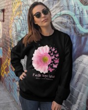 Faith hope love Crewneck Sweatshirt lifestyle-unisex-sweatshirt-front-3