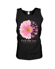 Faith hope love Unisex Tank tile