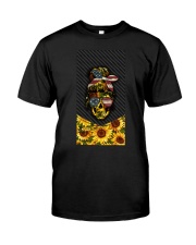 sunflower girl Classic T-Shirt tile