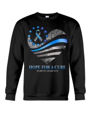 Hope for a cure Crewneck Sweatshirt front