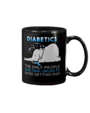 Diabetes the only people Mug tile
