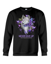 Never give up Crewneck Sweatshirt tile
