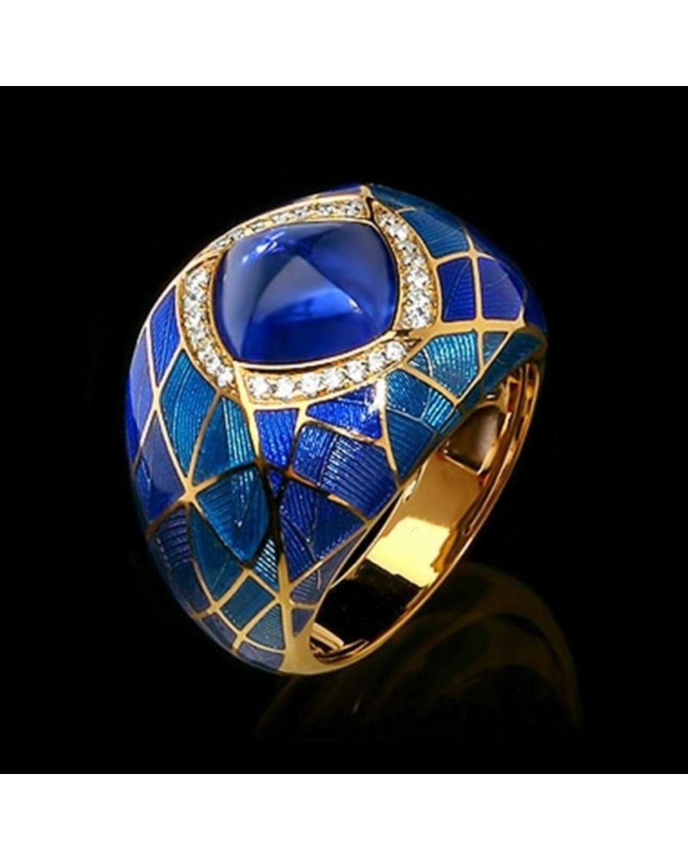 Stylish Sapphire Ring Anniversary Jewelry Elegant Fashion Ring 2022 template
