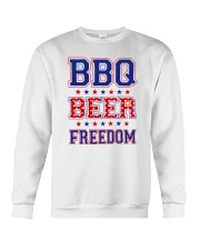 Bbq Beer Freedom Crewneck Sweatshirt tile