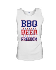 Bbq Beer Freedom Unisex Tank tile